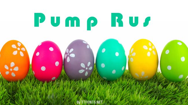Pump Rus example