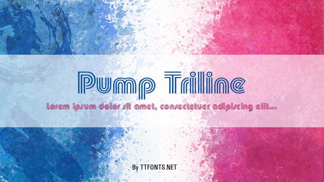 Pump Triline example