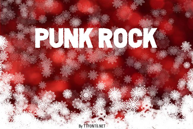 PUNK ROCK example