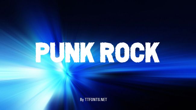 PUNK ROCK example