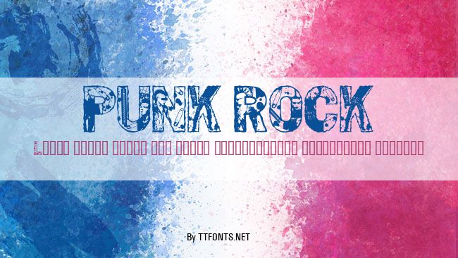 PUNK ROCK example