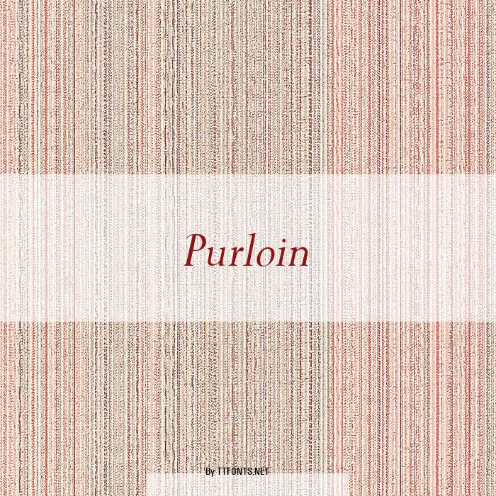 Purloin example