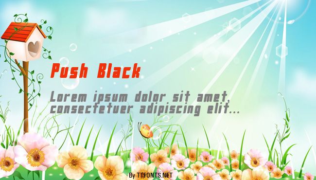 Push Black example