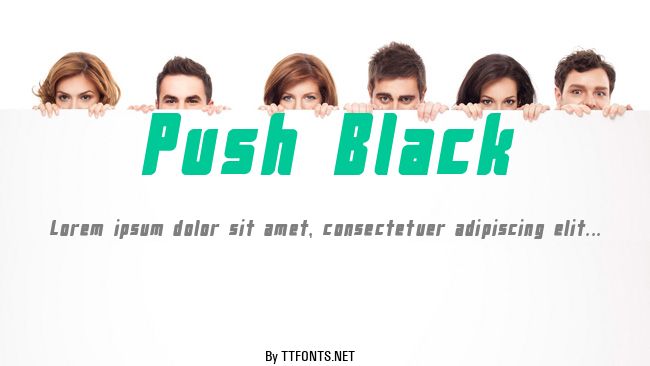 Push Black example