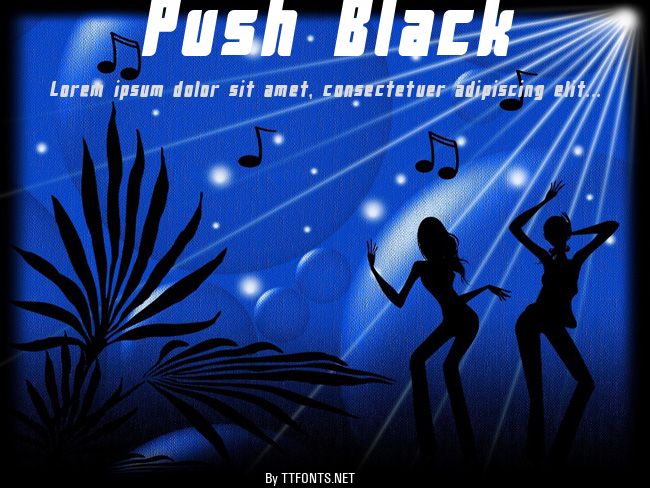 Push Black example