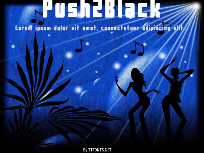 Push2Black example