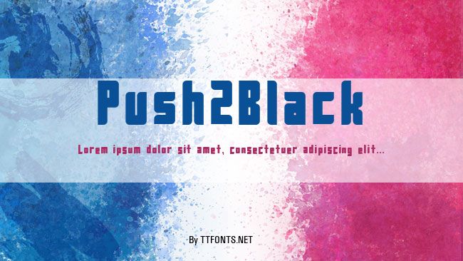 Push2Black example