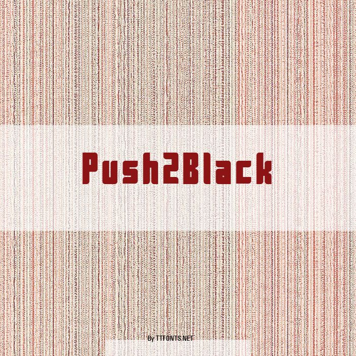 Push2Black example