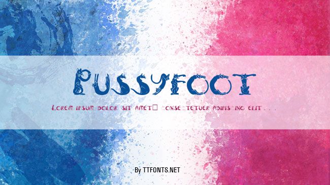 Pussyfoot example