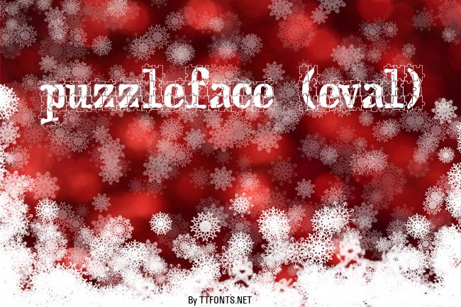 puzzleface (eval) example