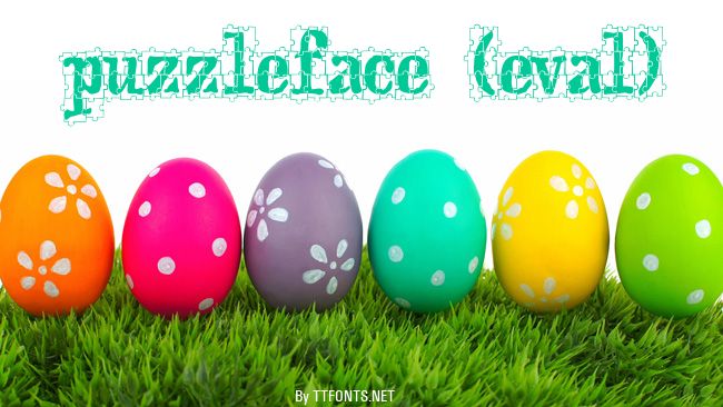 puzzleface (eval) example