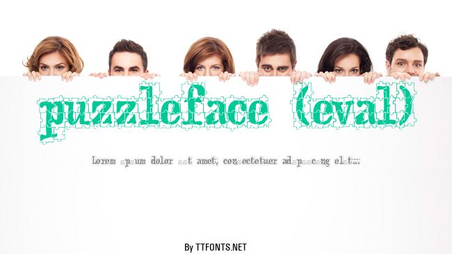 puzzleface (eval) example