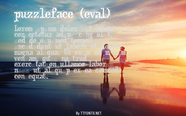 puzzleface (eval) example