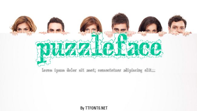 puzzleface example