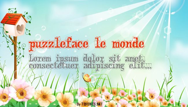 puzzleface le monde example