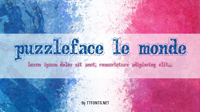 puzzleface le monde example