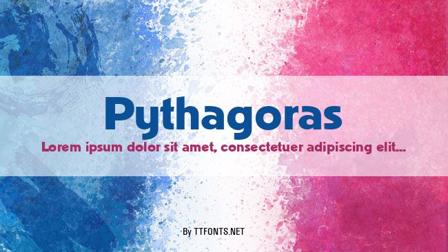 Pythagoras example