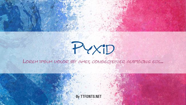 Pyxid example