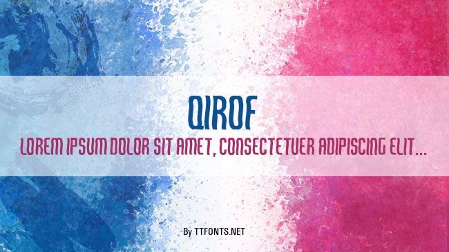 Qirof example