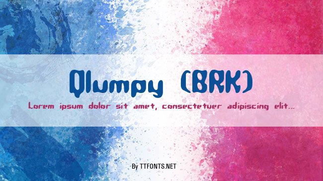 Qlumpy (BRK) example