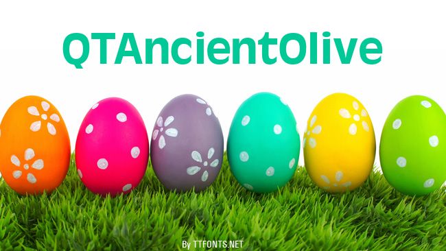 QTAncientOlive example