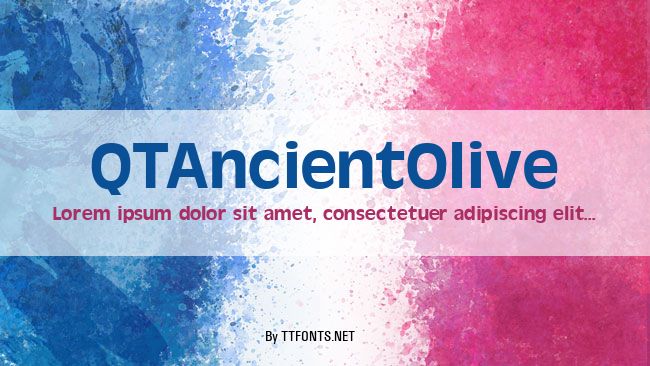 QTAncientOlive example