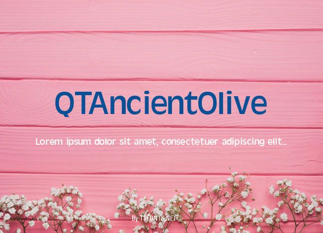 QTAncientOlive example