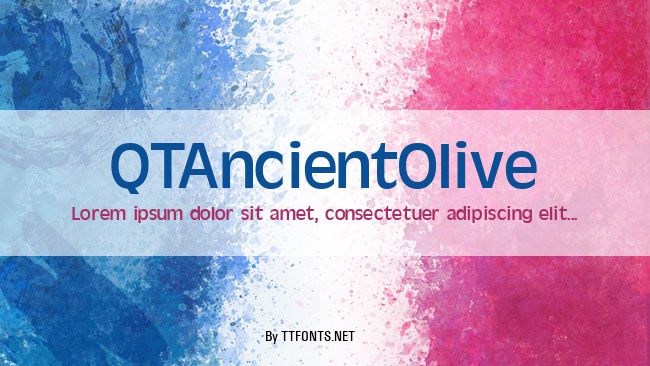 QTAncientOlive example