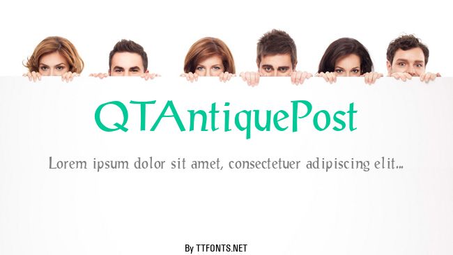 QTAntiquePost example