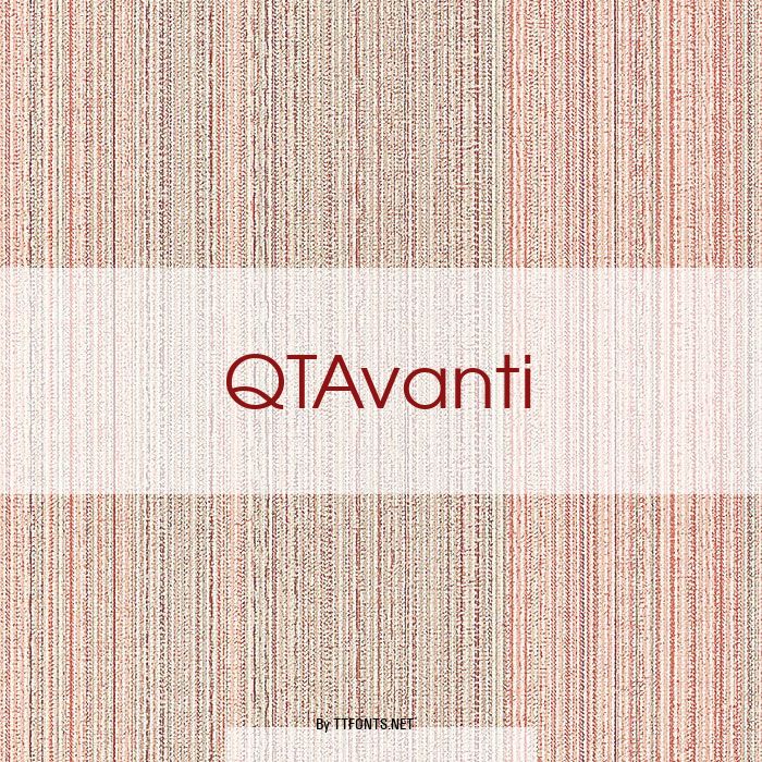 QTAvanti example