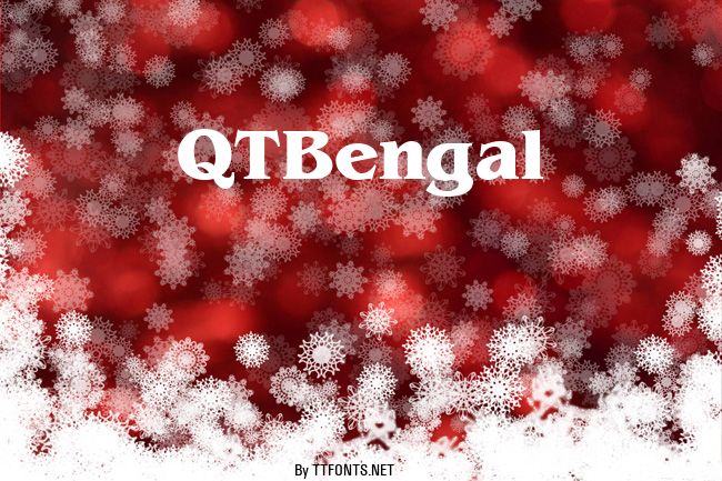 QTBengal example