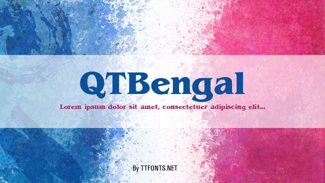 QTBengal example