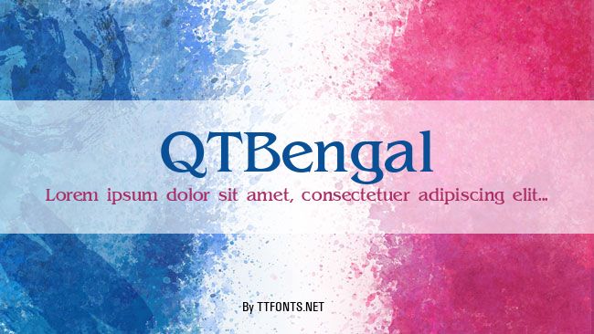 QTBengal example
