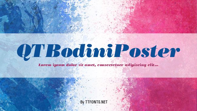 QTBodiniPoster example