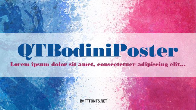 QTBodiniPoster example