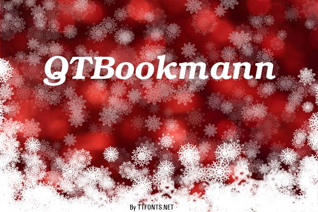 QTBookmann example