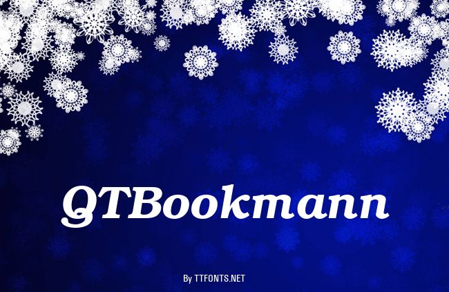 QTBookmann example