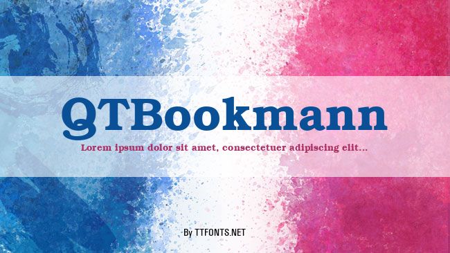 QTBookmann example