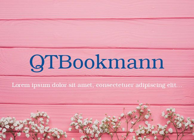 QTBookmann example