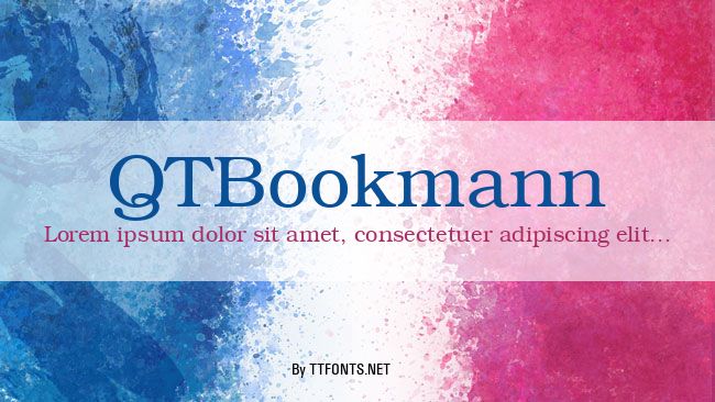 QTBookmann example