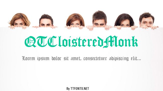 QTCloisteredMonk example