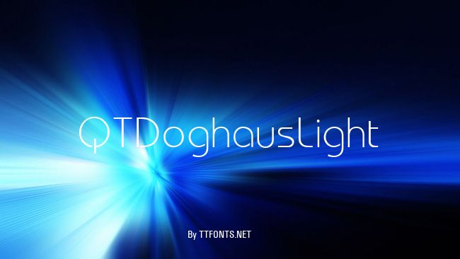 QTDoghausLight example