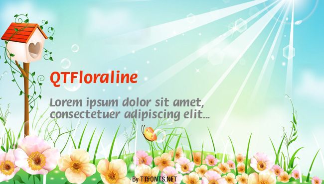 QTFloraline example