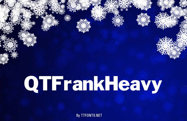QTFrankHeavy example