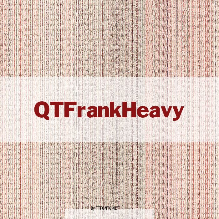 QTFrankHeavy example