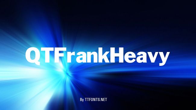 QTFrankHeavy example