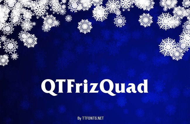 QTFrizQuad example