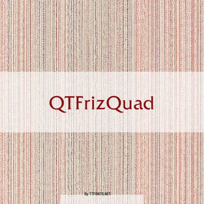 QTFrizQuad example