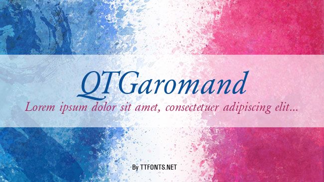 QTGaromand example