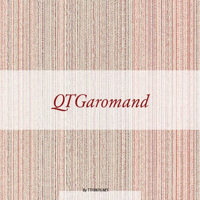 QTGaromand example
